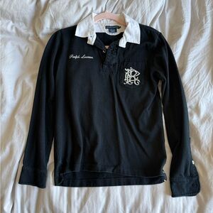 Ralph Lauren Black and White Kids Shirt